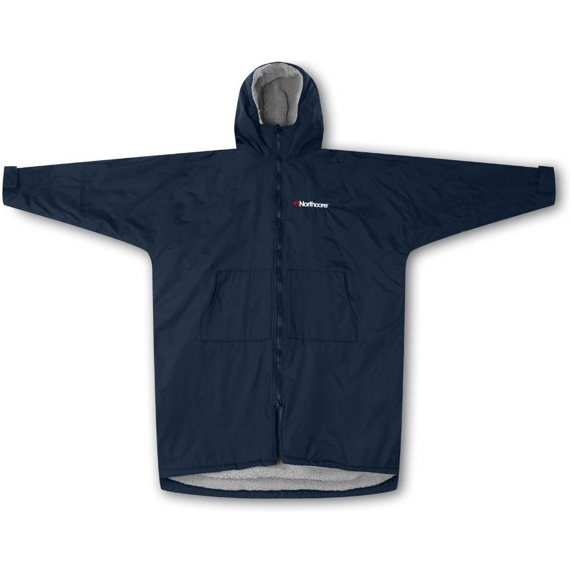 2026 Northcore Beach Basha Sport Muda De Manga Comprida Robe Noco24n - Azul