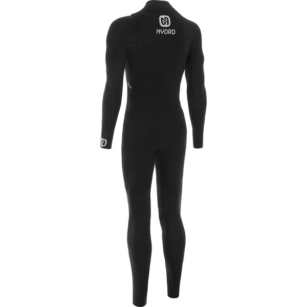 2025 Nyord Humano Furno Warmth 4/3mm Chest Zip Gbs Fato De Mergulho Fwm43001 - Preto