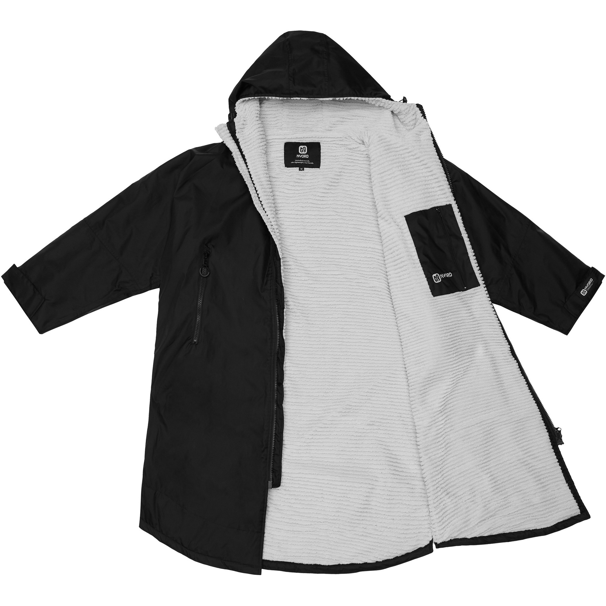 2026 Nyord Primaloft Outdoor Changing Robe ACC0005 - Black / Cinzento