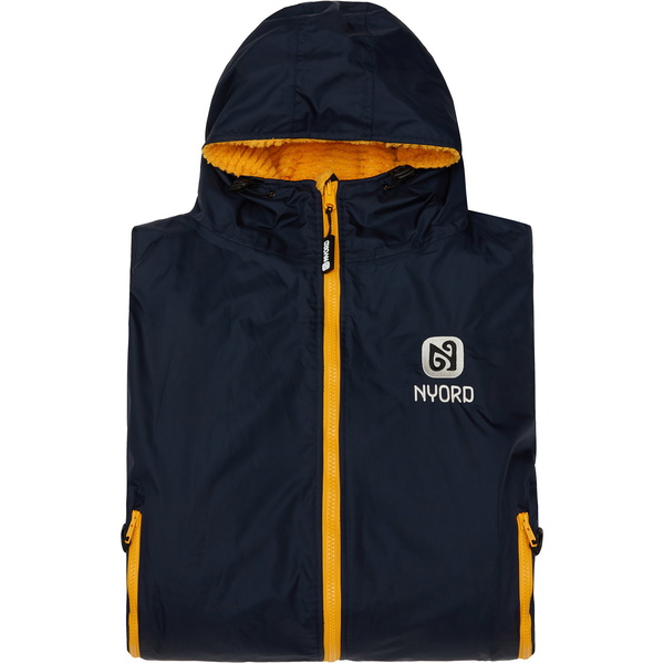 2024 Nyord Primaloft® Roupão Para Mudança De Roupa Exterior Acc0005 - Navy / Amarelo