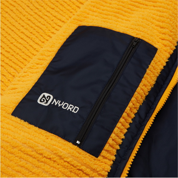 2024 Nyord Primaloft® Roupão Para Mudança De Roupa Exterior Acc0005 - Navy / Amarelo