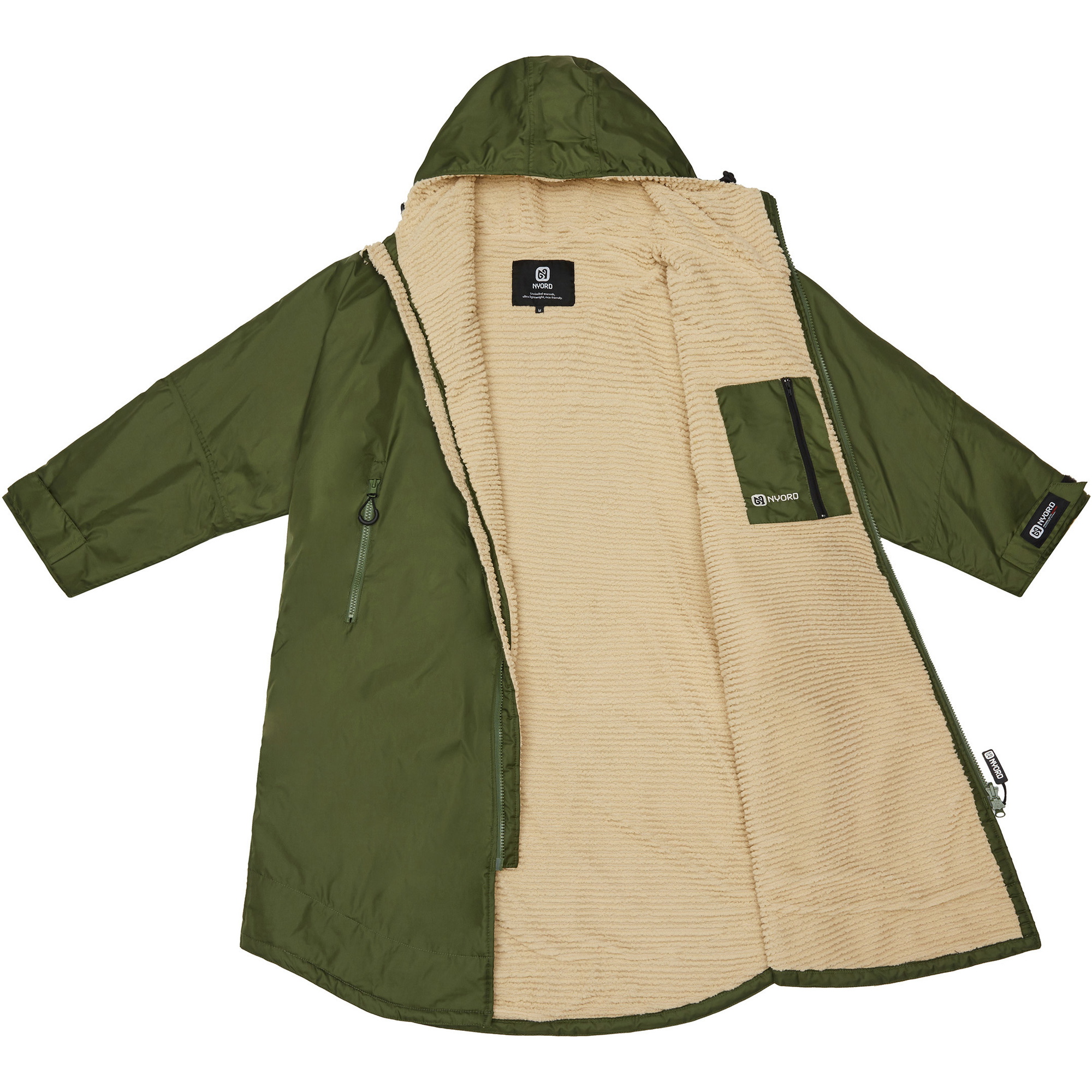 2026 Nyord Primaloft Outdoor Changing Robe ACC0005 - Khaki / Cru