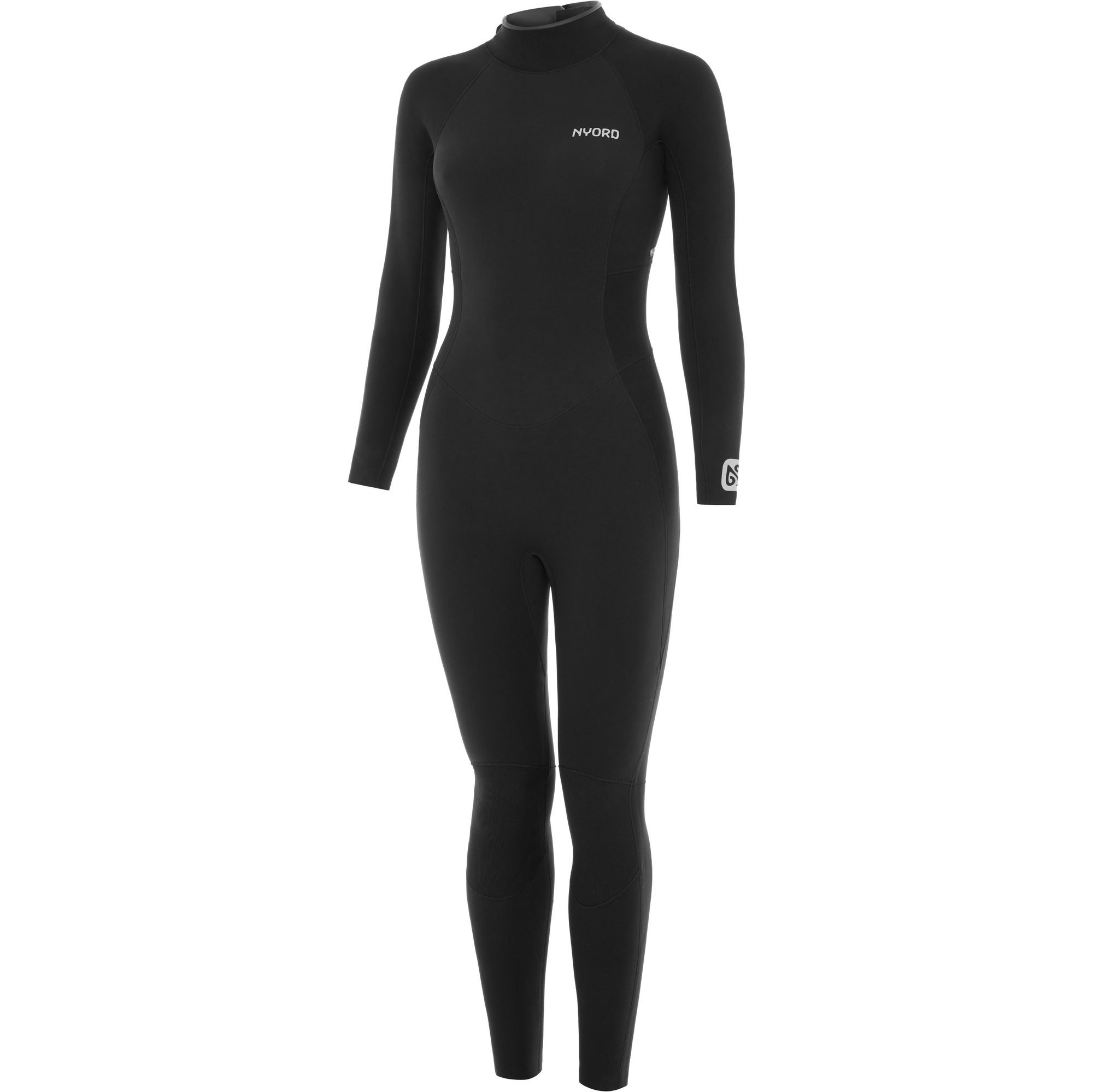 2025 Nyord Womens Furno 3/2mm Back Zip Gbs Fato De Mergulho Fbw32001 - Preto