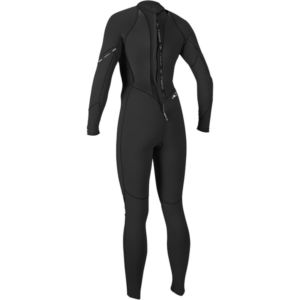 2026 O'Neill Womens Bahia 3/2mm Back Zip Fato De Mergulho 5292 - Black