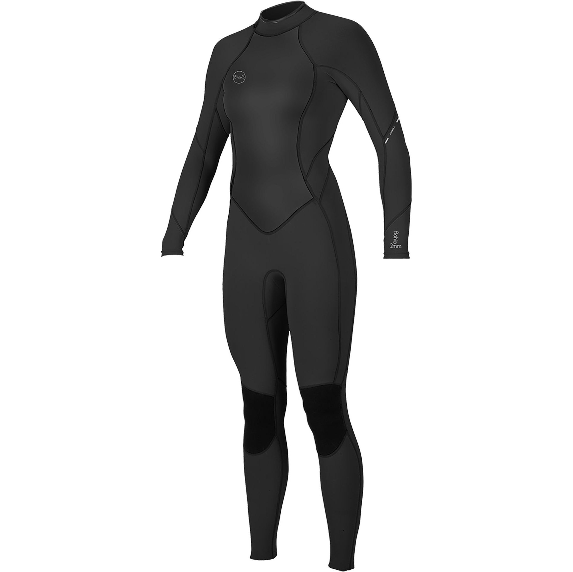 2026 O'Neill Womens Bahia 3/2mm Back Zip Wetsuit 5292 - Black