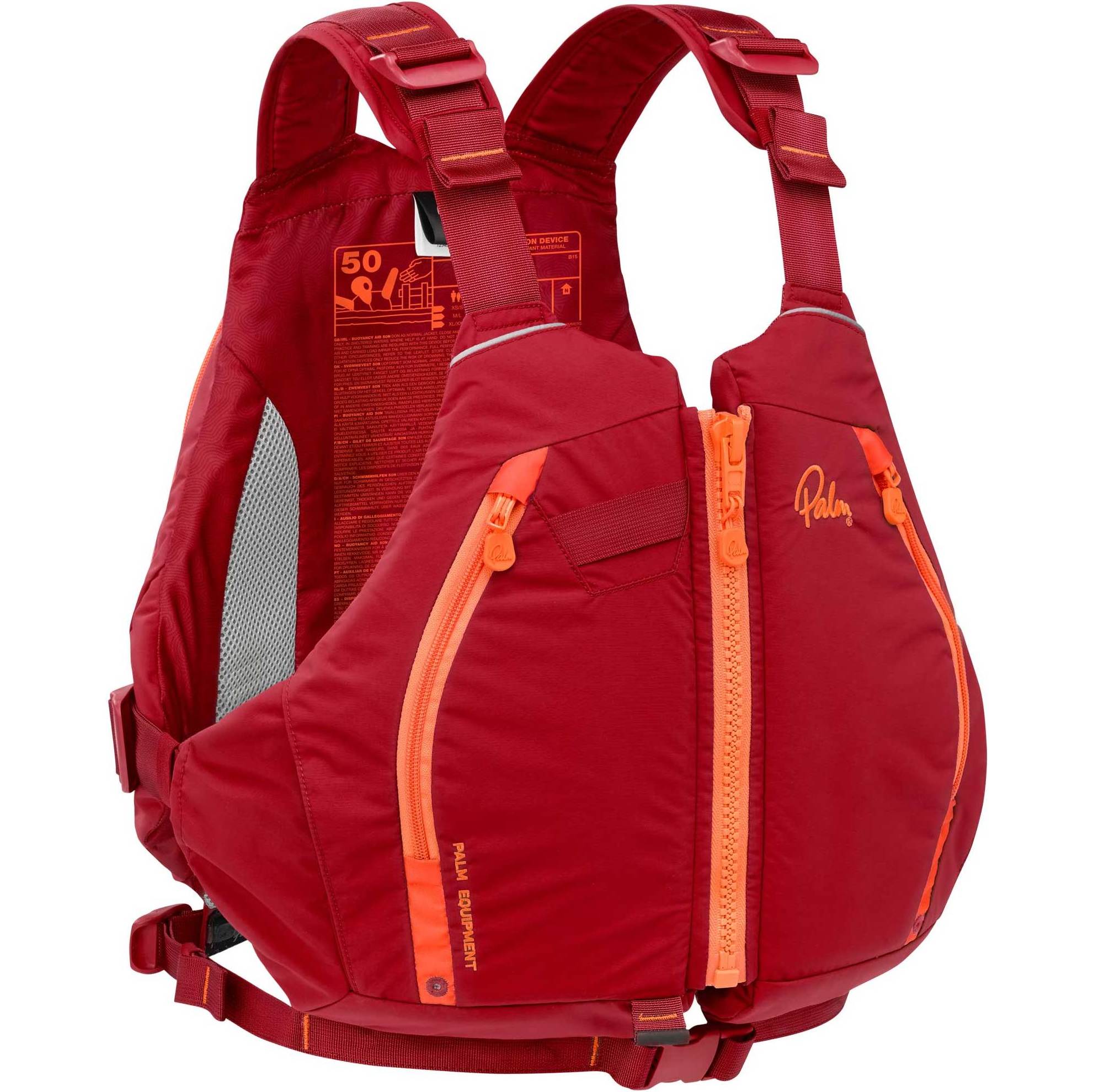 2026 Palm Peyto Touring Caiaque Pfd 12639 - Pimenta