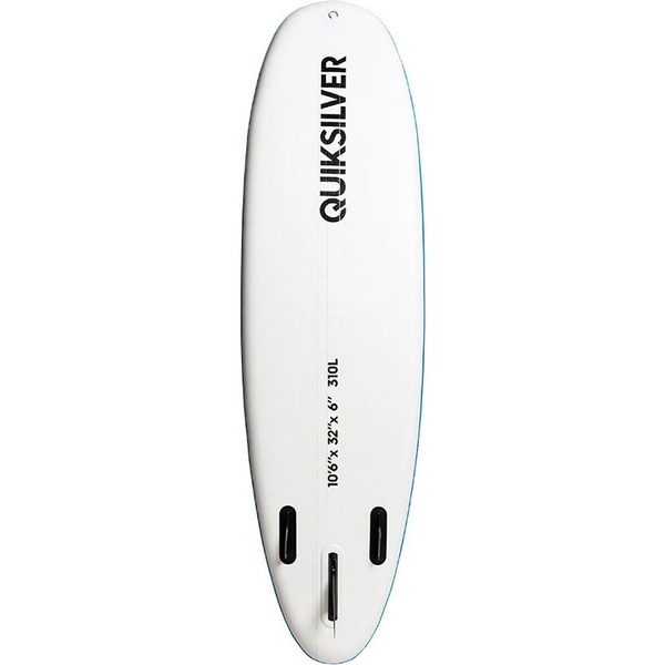 Quiksilver Isup 10'6x32 "inflável Stand Up Paddle Board Inc. Bomba, Remo, Bolsa E Trela Eglisqs106