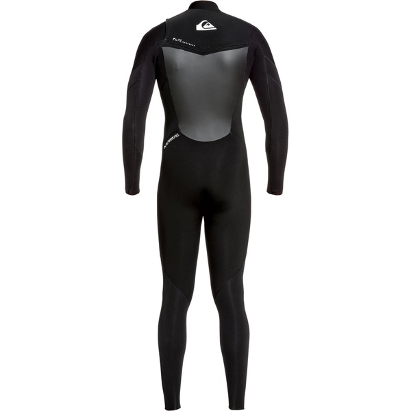 2021 Quiksilver Homens Syncro 3/2mm Chest Zip Wetsuit Preto / Branco Eqyw10308