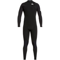 Homens Syncro 3/2mm Chest Zip Wetsuit Preto / Branco Eqyw10308