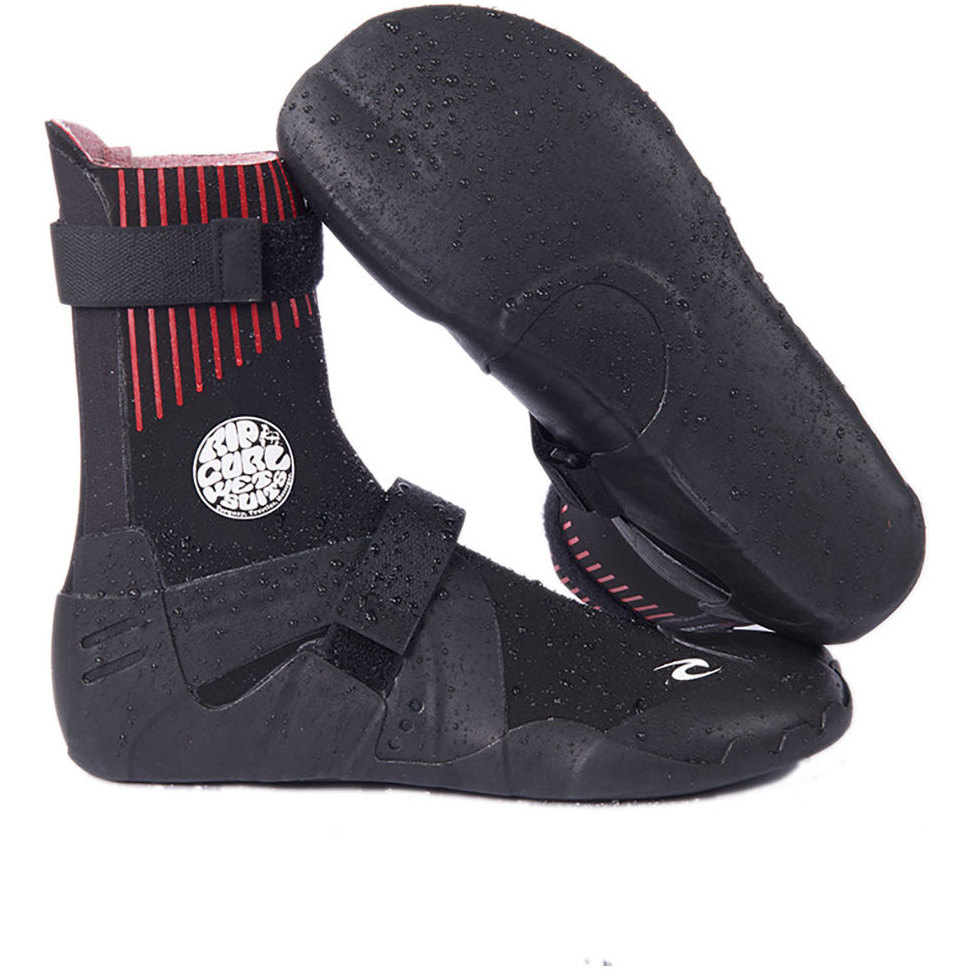 2021 Rip Curl Flashbomb 3mm Botas De Neoprene Biqueira Escondida Wboyhf - Preto