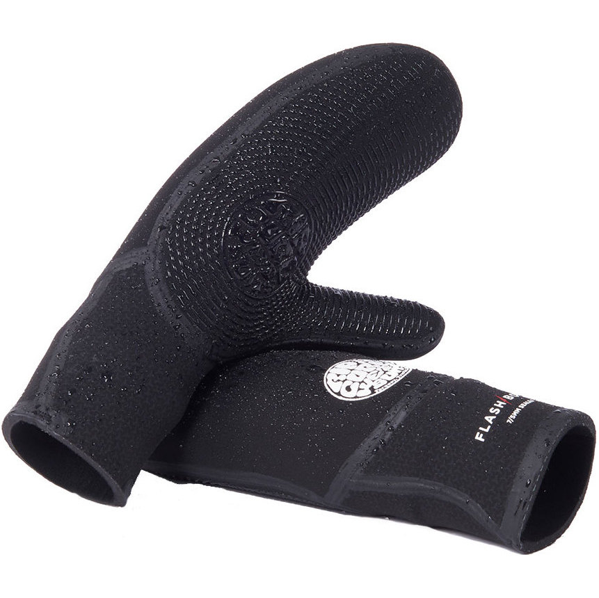 2026 Rip Curl Flashbomb 7/ 5mm Luva Mitten WGLYFF - Black