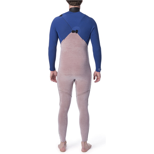 2019 Rip Curl Homens Flashbomb 4/3mm Gbs Zip Free Wetsuit Zip Free Queimado Laranja Wsm9ef