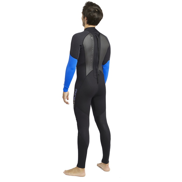 Intruder Billabong 3/2mm Wetsuit Flatlock Preto / Azul S43m03