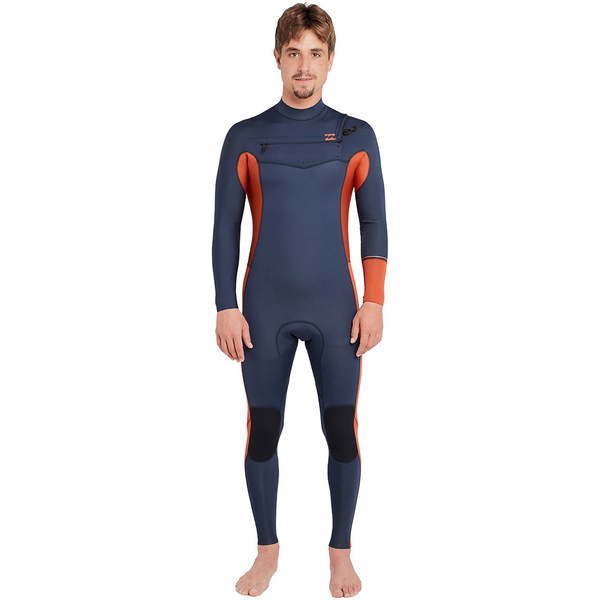 Billabong Furnace Revolução 5/4mm Chest Zip Wetsuit Ardósia L45m50