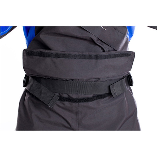 2019 Typhoon Womens Ezeedon 3 Frente Zip Drysuit Preto / Azul Incluindo Kit Bag 100159