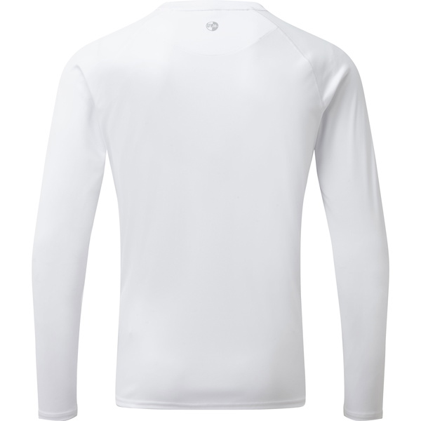 2026 Gill Manga Longa Uv Tec Tee Uv011 Branco Dos Homens
