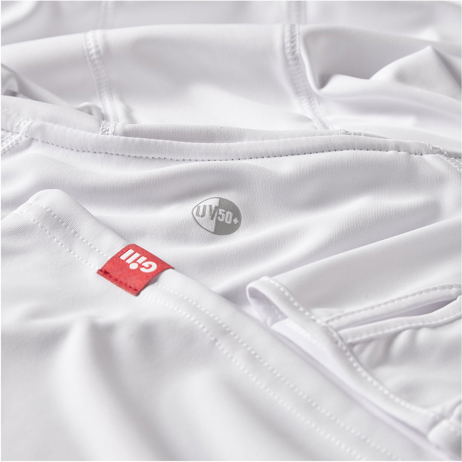 2026 Gill Homens Uv Tec Hoody Branco Uv016