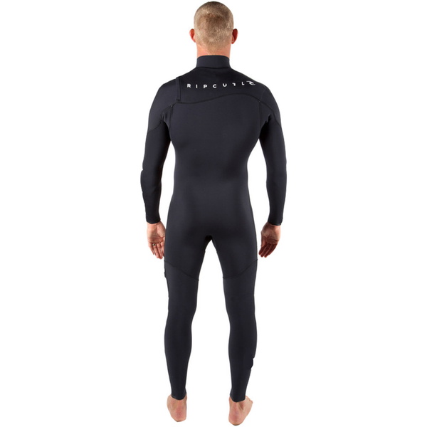 Rip Curl Flashbomb 4 / 3mm ZIP FREE Wetsuit em preto WSM4SF