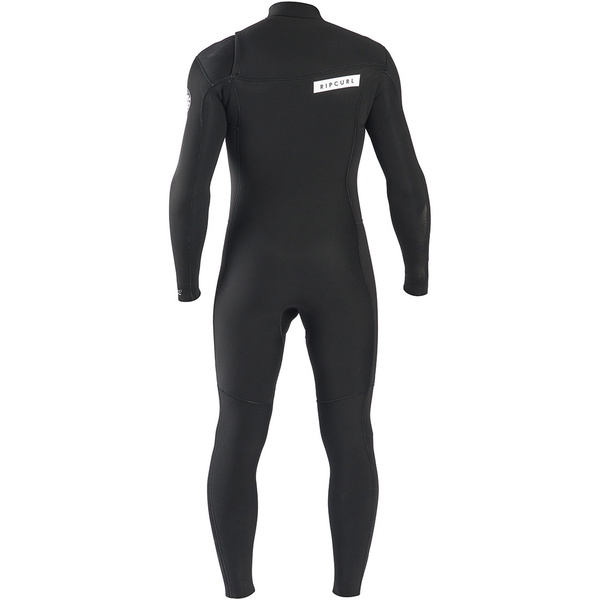 2019 Rip Curl Aggrolite 3/2mm Chest Zip Wetsuit Preto Wsm9qm