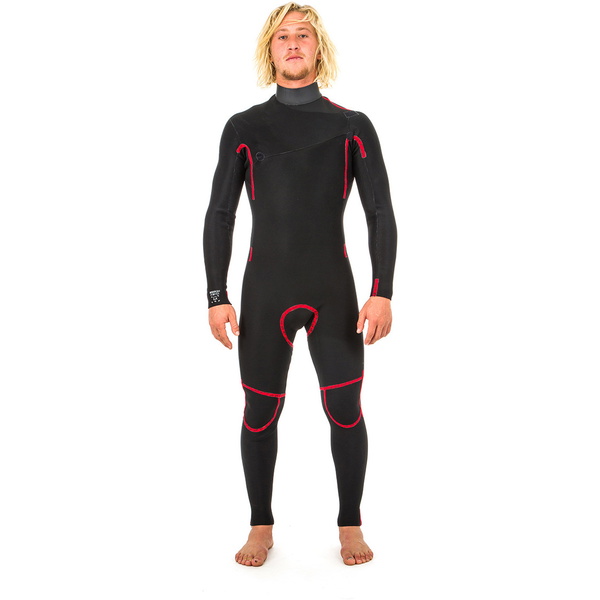 2019 Rip Curl Aggrolite 3/2mm Chest Zip Wetsuit Preto Wsm9qm