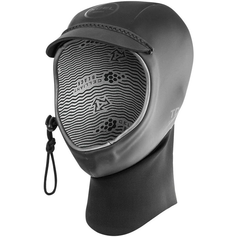 2025 Xcel Drylock 3mm Wetsuit Hood XW21AG008350 - Black
