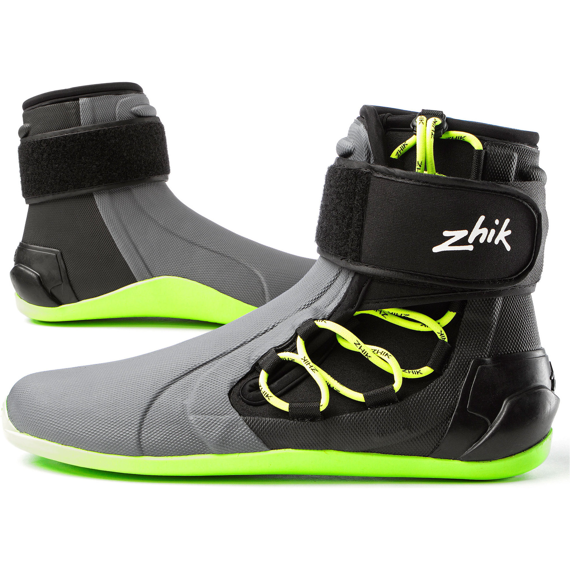 2025 Zhik Botas De Vela De Corte Alto Cinzento / Black DBT0270