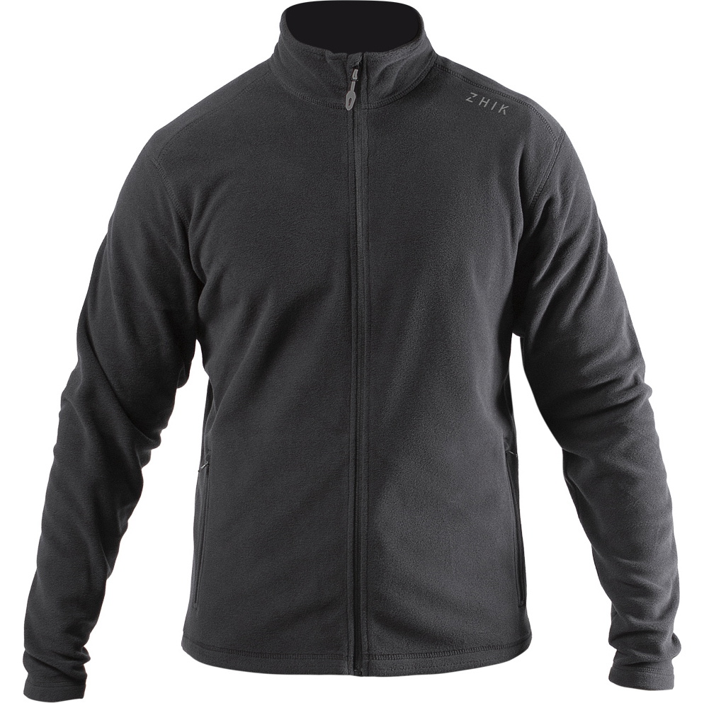 2024 Zhik Masculino Polartec Zip Fleece Jkt-0032 - Preto