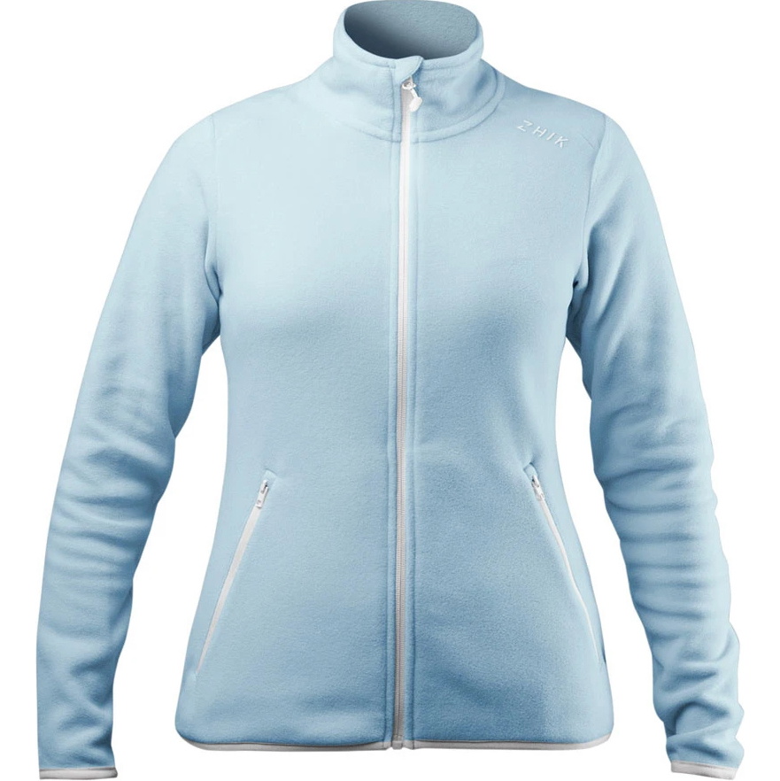Zhik Feminino Polartec Zip Fleece Jkt-0032w - Gelo
