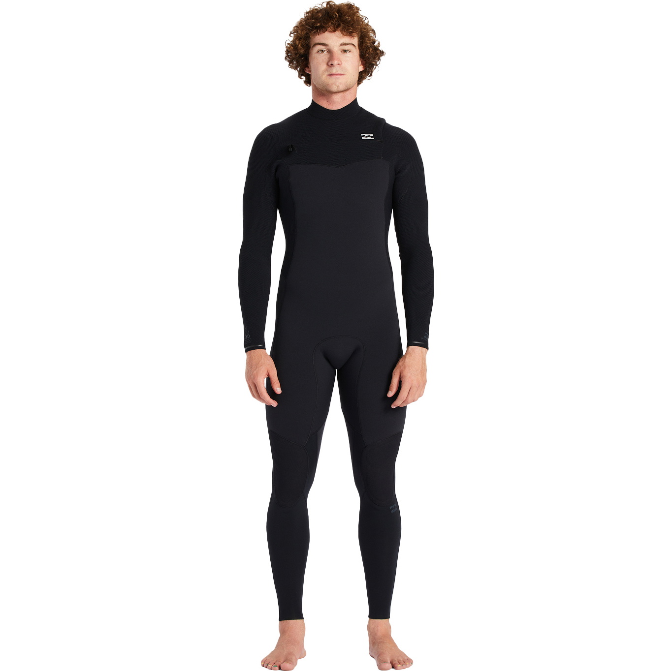 2024 Billabong Revolução Dos Homens 3/2mm Chest Zip Wetsuit Abyw100176 - Preto