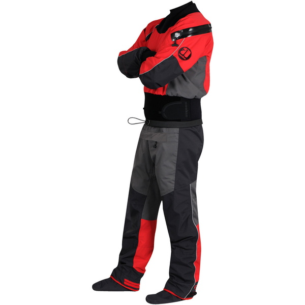 2026 Carregador Nookie Drysuit Cinza Carvão Vermelho Dr10