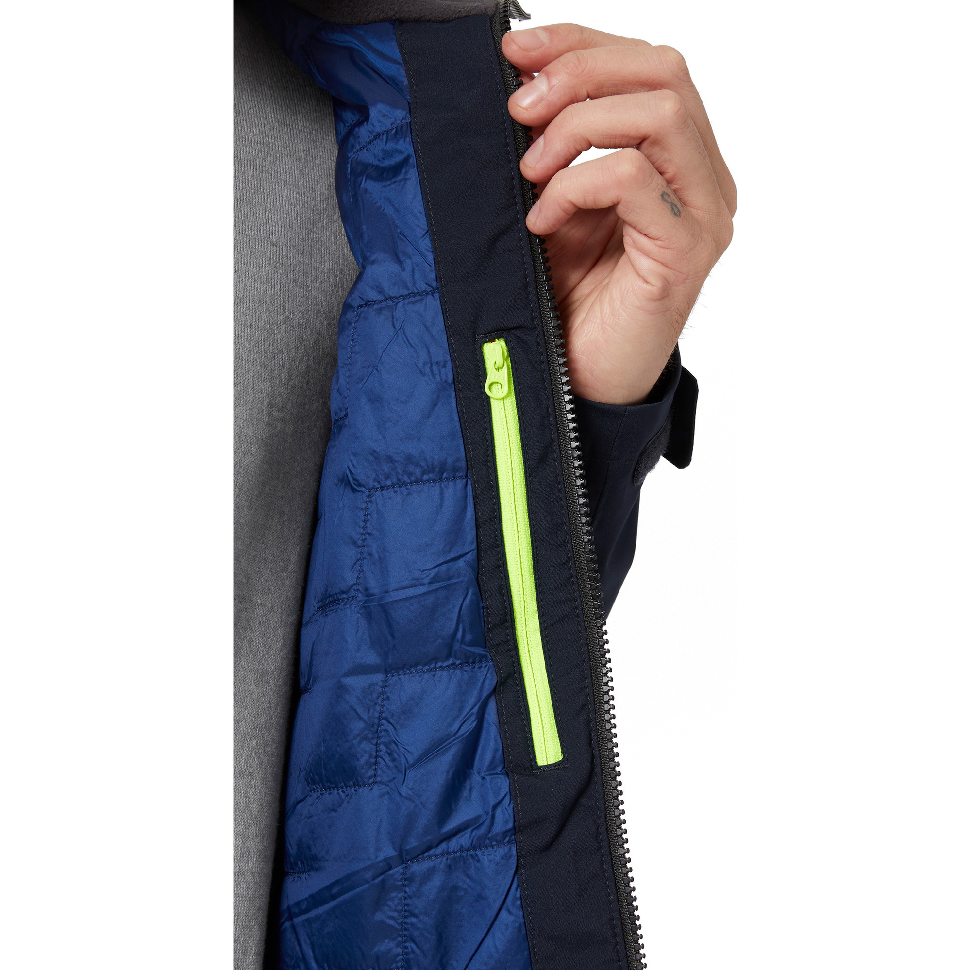 2025 Helly Hansen Homem HP Corrida LIFALOFT Jaqueta 30206 - Navy