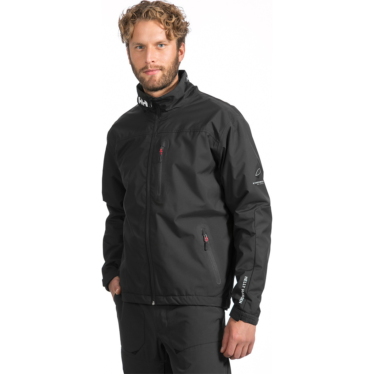 2024 Jaqueta Helly Hansen Masculina Crew Midlayer 30253 - Black