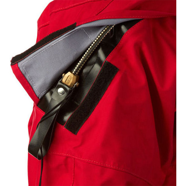Typhoon Multisport 4 Quatro Drysuit LATEX SEAL + Con Zip VERMELHO / PRETO 100140