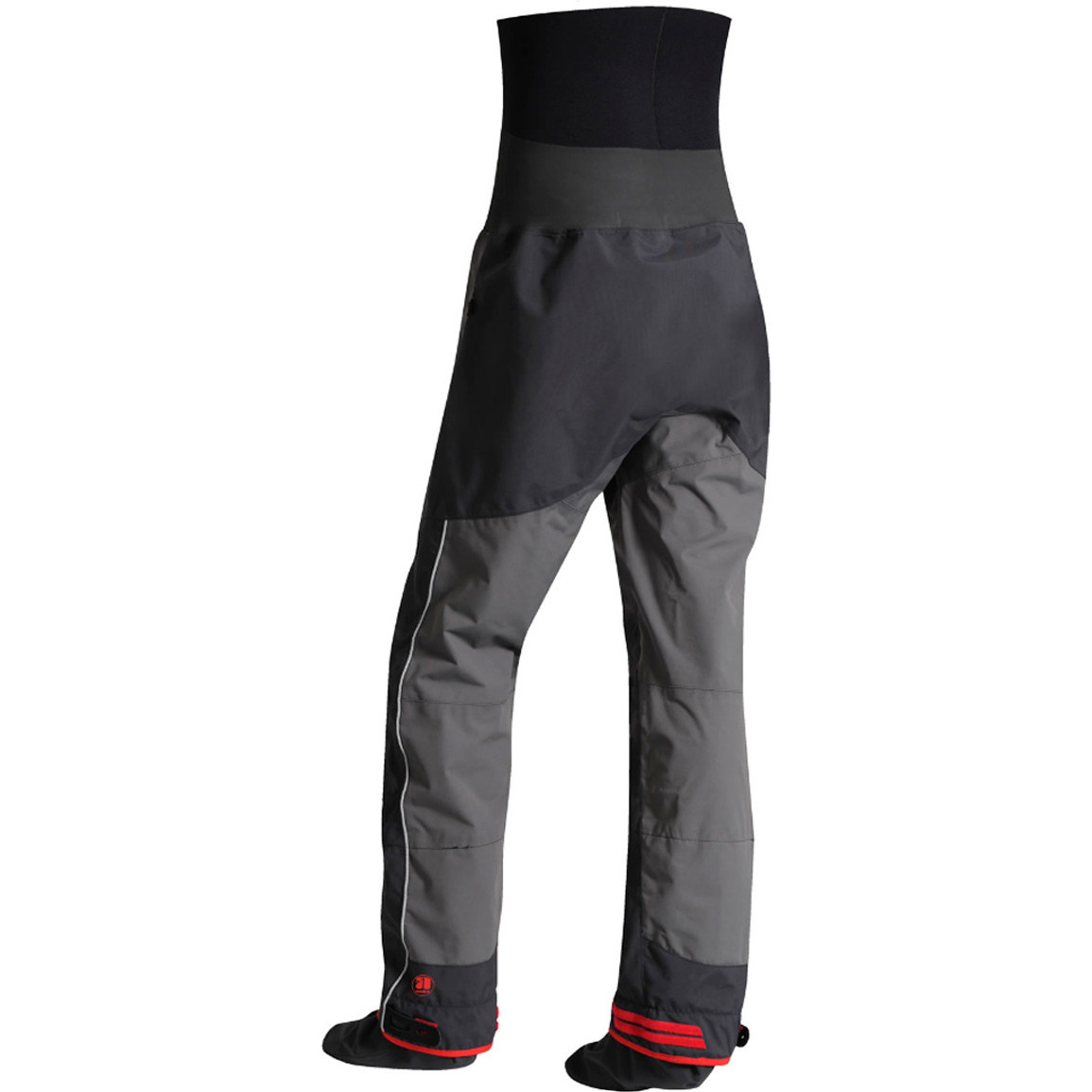 2026 Nookie Evolution Dry Trousers With Fabric Socks TR30 - Charcoal Grey / Shadow Black