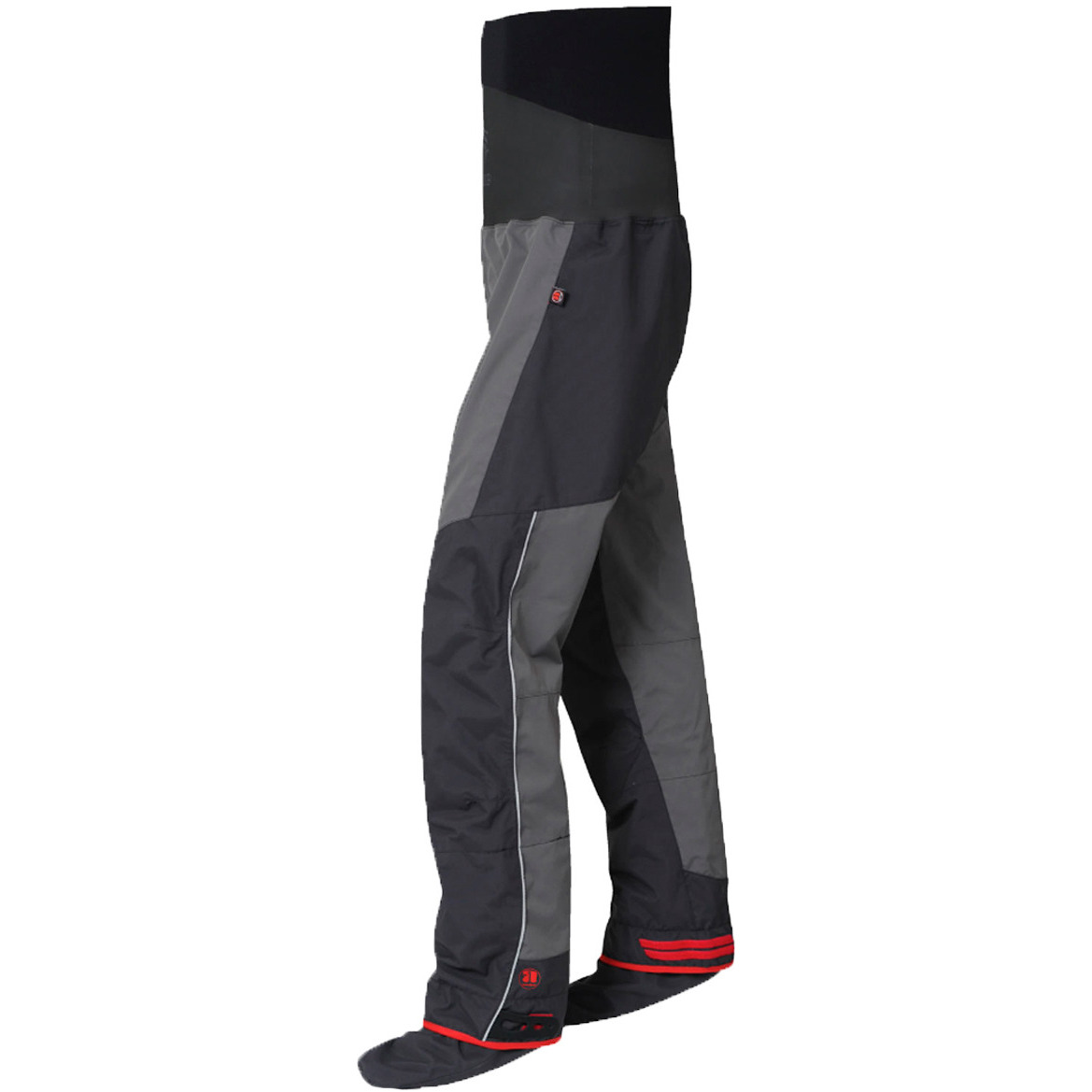 2026 Nookie Evolution Dry Trousers With Fabric Socks TR30 - Charcoal Grey / Shadow Black