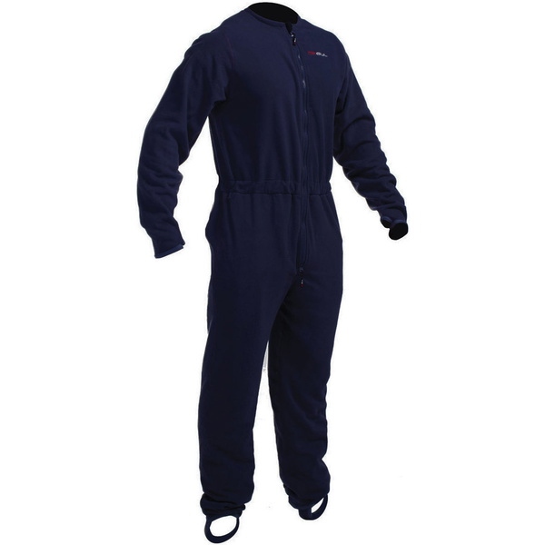2019 Gul Code Zero Stretch U-zip Drysuit + Underfleece Gm0368-b5 - Preto