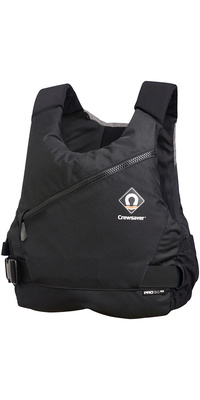2025 Crewsaver Júnior Pro 50n Side Zip Flutuabilidade Ajuda Preto / Cinza 2621j