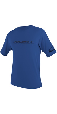 2026 ONeill Mens Basic Skins Short Sleeve Sun Shirt 3402 - Pacific