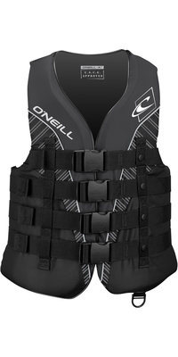 2026 Oneill Colete De Impacto Superlite 50n Ce 4723 - Preto / Fumado / Branco