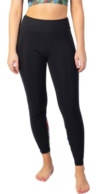 2025 Gul Luna7 Sup Leggings La8301-c1 - Preto / Selva