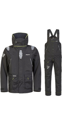 2026 Musto Casaco E Fato De Vela Masculino BR2 Offshore Jacket & Salopette Sailing Suit - Black
