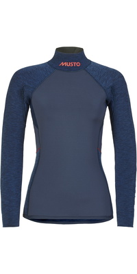 2026 Musto Feminino Flexlite Alumin 3.0 Manga Longa 82083 - Meia-noite Marl