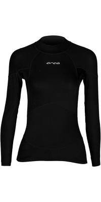 2026 Orca Camisola De Neopreno De Manga Comprida Para Mulher MAZ4TT01 - Black