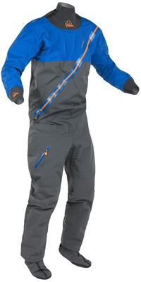 2026 Palm Rogen Drysuit 13188 - Cobalto / Cinza Jato
