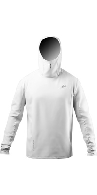 2026 Zhik Mens Motion Long Sleeve Hooded Top ATP-0100-M-PLT - Platinum