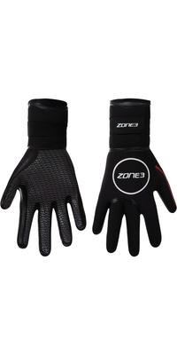 2026 Zone3 Neoprene Heat- Tech Luvas De Aquecimento Na18uhtg101 - Preto / Vermelho