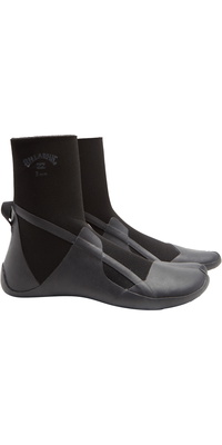 2025 Billabong Absolute 5mm Botas De Neoprene Com Biqueira Dividida Abyww00110 - Black Hash