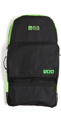 2026 Bulldog Saco De Bodyboard Bdbbb - Preto / Verde Néon