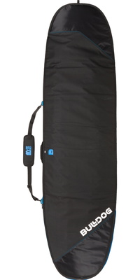 2026 Bulldog Núcleo Mini Saco De Prancha De Surf Mal Bdbbcmm - Preto / Ciano