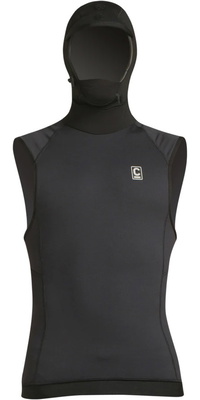 2025 C-Skins Colete Térmico Skins Com Capuz Para Homem C-HDIMH - Black